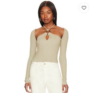 House of Harlow 1960 x Revolve Vella O Ring Halter Tie Top